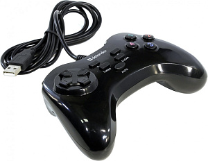 Геймпад Defender Game Master G2 10кн. USB 1,5м (ПК) черный