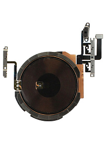 Шлейф iPhone 12 Pro Max на беспроводную зарядку/кнопку включения/кнопки громкости