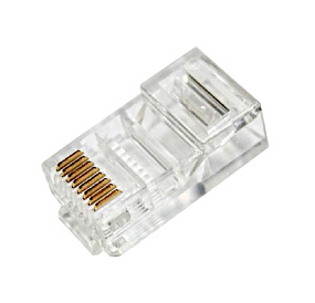 Коннектор RJ-45 (пакет 100 шт.)