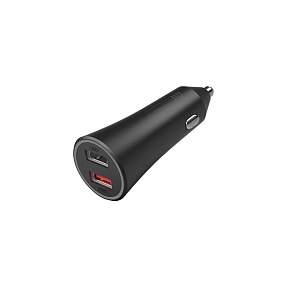 АЗУ-USB Xiaomi Mi 37W Dual-Port Car Charger (GDS4147GL/CC06ZM)