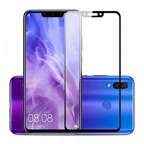Защитное стекло Huawei Y9 2019 2,5D черное