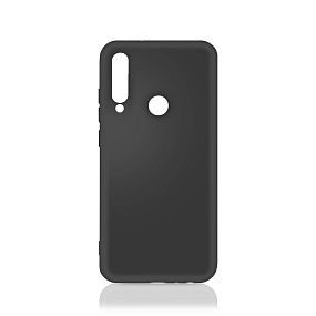 Силиконовый чехол Huawei Y6p DF черный