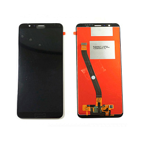 Дисплей для телефона Huawei Honor 7X в сборе с тачскрином Черный