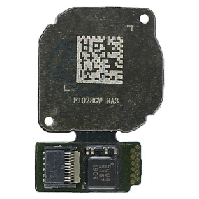 Шлейф Huawei Honor 8X/9X Lite сканер отпечатка пальцев Черный