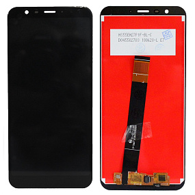 Дисплей для телефона Meizu M8c в сборе с тачскрином Черный