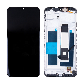 Дисплей для телефона Xiaomi Poco M3/Redmi 9T (M2010J19CG/M2010J19SY) модуль с рамкой - Оригинал