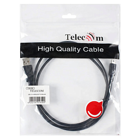 Дата кабель USB (папа) - mini USB (папа) 1м 