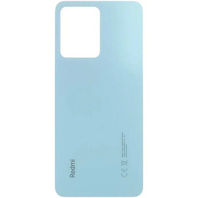 корпус для телефона Xiaomi Redmi Note 12 4G (23021RAA2Y) Задняя крышка Голубой