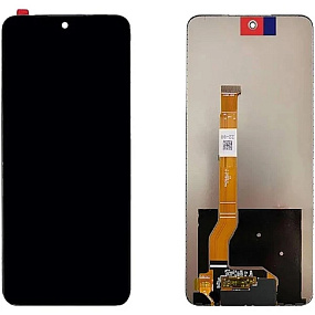 Дисплей для телефона Realme C67 4G (RMX3890) в сборе с тачскрином Черный - Оригинал