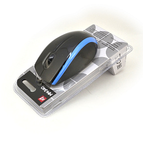 Мышь проводная Defender MM-340 черно-серая USB