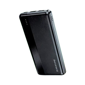 Портативное зарядное устройство Borofone BJ24 2USB/Micro/Type-C 10000mAh черный