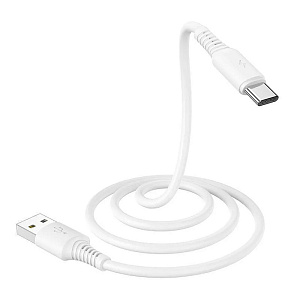 Дата кабель Type-C - USB Borofone BX47 3A 1м белый
