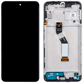 Дисплей для телефона Xiaomi Poco M4 Pro 5G/Redmi Note 11S 5G модуль Черный - Оригинал