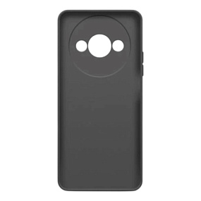 Силиконовый чехол Xiaomi Redmi A3/A3X/Poco C61 DF черный