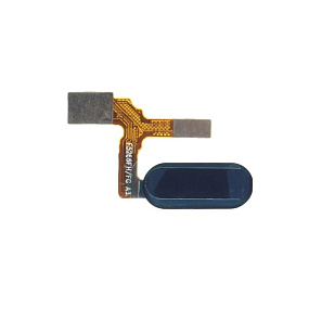 Шлейф Huawei Honor 9/Honor 9 Premium на кнопку HOME в сборе Синий