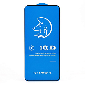 Защитное стекло Samsung S721B S24FE/A36 5G/A56 5G 3D Черное