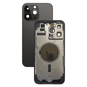 Корпус iPhone 14 Pro Max Черный - Orig fabric