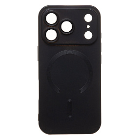 Кейс iPhone 17 Pro/18 Pro силикон SafeMag SM020 черный