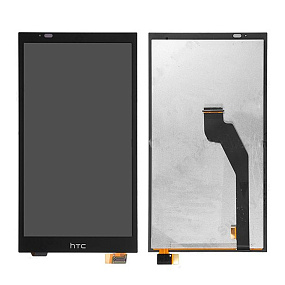 Дисплей для телефона HTC Desire 816G Dual в сборе с тачскрином Черный (39 pin)