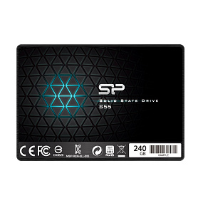 Внутренний SSD Silicon Power 240GB S55, SATA-III, R/W - 550/500 MB/s, 2.5", PS3108, TLC