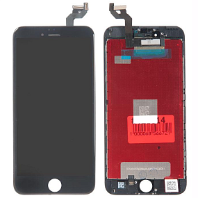 Дисплей для телефона iPhone 6S Plus в сборе Черный - AAA (orig LCD)