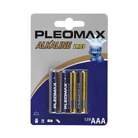 Батарейка ААА Samsung Pleomax LR03 4BL 40/400 1шт