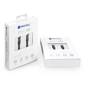 Дата кабель Type-C - Type-C Mocoll CC3B 2м 100W 5A черный