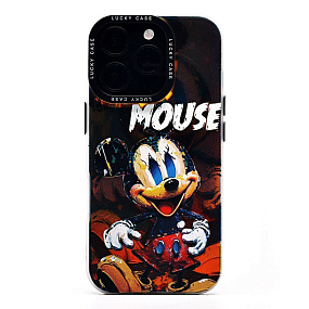 Кейс iPhone 16 Pro силикон PC081 (006) мультиколор