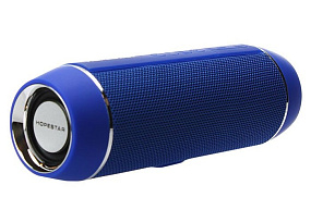 Колонка Hopestar P11 (Bluetooth/MicroSD/USB/FM/AUX) синяя