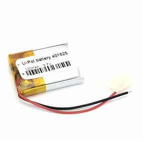 АКБ универсальная 401525p 120 mAh (4*15*25)