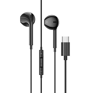 Наушники Borofone BM60 Type-C внутриканальные с микрофоном черный