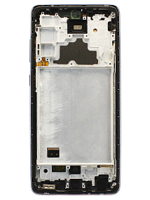 Дисплей для телефона Samsung A725F (A72) модуль Черный - In-Cell