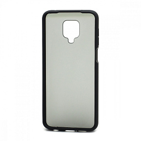 Силиконовый чехол Xiaomi Redmi Note 9S/Note 9 Pro Shockproof черный