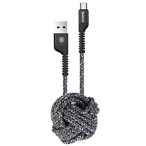 Дата кабель Type-C - USB Baseus CATZJ-A01 Confidant 1м черный