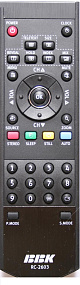 ТВ пульт BBK RC-2603 LCD (RC-3704) Prima RC-Y35-OK