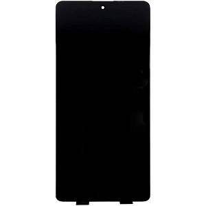 Дисплей для телефона Xiaomi Poco X5 Pro 5G/Redmi Note 12 Pro 5G модуль с рамкой Черный - Оригинал