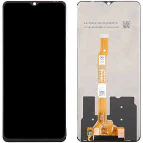 Дисплей для телефона Vivo Y27 4G (V2249) в сборе с тачскрином Черный - Оригинал