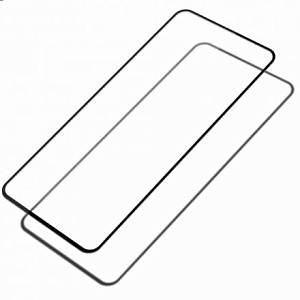 Защитное стекло Samsung A715 Galaxy A71/A72/A73 2,5D/3D черное
