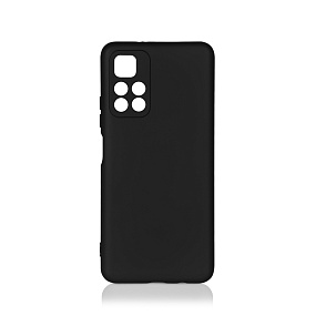 Силиконовый чехол Xiaomi Poco M4 Pro 5G DF черный