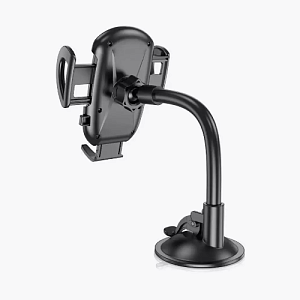 Автодержатель для телефонов Hoco H10 (присоска, на лобовое стекло) черный