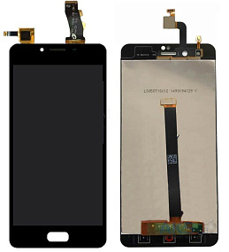 Дисплей для телефона Meizu U10 в сборе с тачскрином Черный