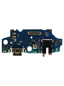 Шлейф Samsung A057F (A05s) плата системный разъем/разъем гарнитуры/микрофон - Премиум
