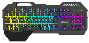 Клавиатура игровая Ritmix RKB-220 104 клавиши USB с подсветкой