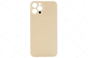 Задняя крышка iPhone 12 Pro (стекло) золото - orig fabric