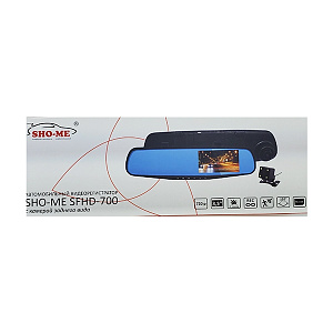 ВидеоРегистратор Sho-me SFHD-700 зеркало + выносная камера