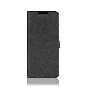 Чехол-книжка DF под кожу Samsung A235 Galaxy A23 черный