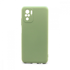 Силиконовый чехол Xiaomi Redmi Note 10/10S New Era зеленый