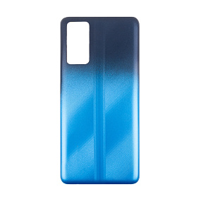 корпус для телефона Tecno Pova 2 (LE7n) Синий задняя крышка