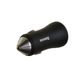 АЗУ-USB Baseus DZ01 2 выхода 2.4A черный