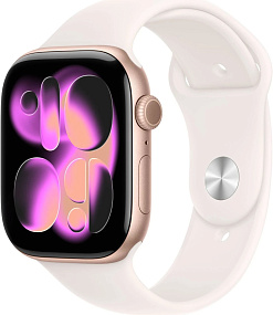 Часы наручные Apple Watch S11 46mm розовое золото